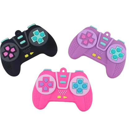 New Baby Chew Teething Game Controller Shape Silicone Teething Toy for Babies 6-12 Months Gifts Sensory Educational