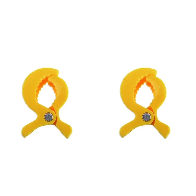 1-4pcs Baby Stroller Clamp Alligator Clip Pram Peg Portable Stroller Hook Baby Car Seat Clips Toddler Baby Stroller Accessories