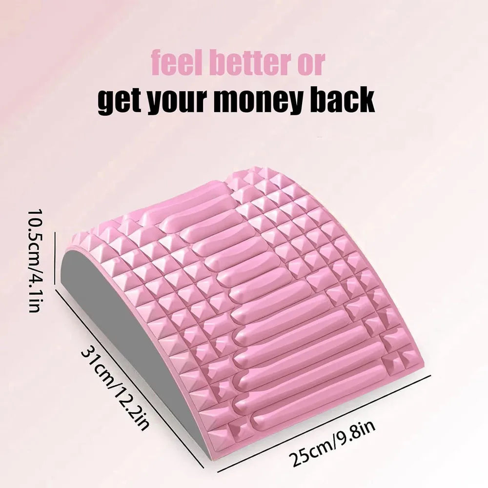 Back Stretcher,Neck&Back Stretcher,Back Stretcher for Lower Back Pain Relief,Multi-Level Adjustable Spine Stretcher for Sciatica