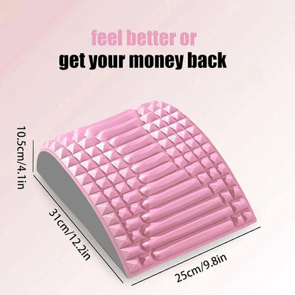 Back Stretcher,Neck&Back Stretcher,Back Stretcher for Lower Back Pain Relief,Multi-Level Adjustable Spine Stretcher for Sciatica