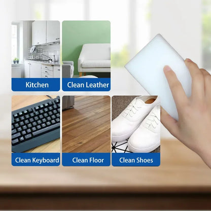 5/10/20/50/100pcs Melamine Magic Sponge Eraser Scouring Pad Dishwashing Sponge Kitchen Office Sponge Magic Home Cleaning Tool