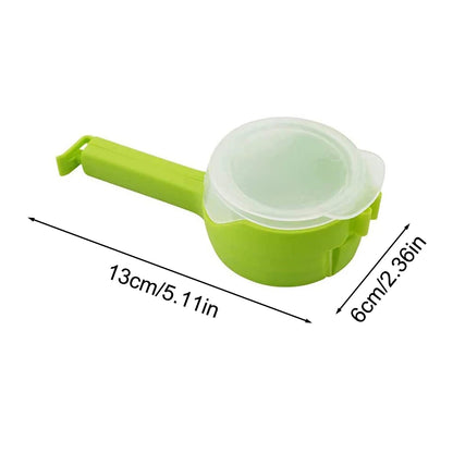 Food Storage Seal With Dumping Port, Food, Chip Bag Clip, Plastic Cover Food Clip,  For Sorting And Storing Food In The Kitchen