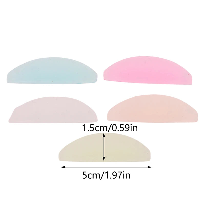 Lash Softening Pads Silicone Eyelash Perm Pads Lashes Rods Shield Lifting 3D Eyelash Curler Accessories Applicator Makeup