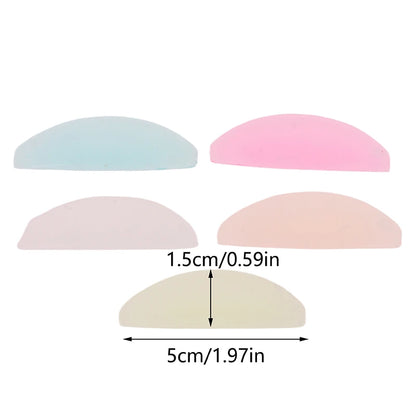 Lash Softening Pads Silicone Eyelash Perm Pads Lashes Rods Shield Lifting 3D Eyelash Curler Accessories Applicator Makeup