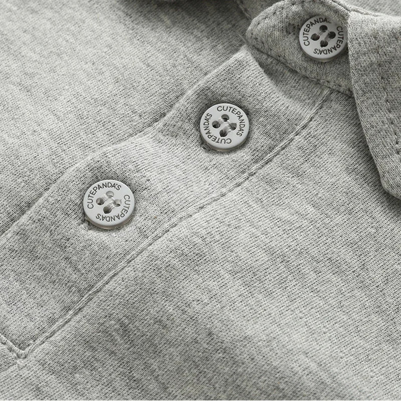 Ins Infant Babys Boys Polo Shirts Autumn Solid Long Sleeve Little Boy Sundershirt Casual Turn Down Collar Toddler Kids Boys Tops