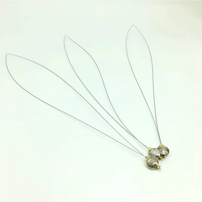 Nano Loop Tools 6Pcs Nano Rings Loop Threader Pulling Tool for Nano Bead Hair Extensions  Nano Micro Ring Loop Threader Tools