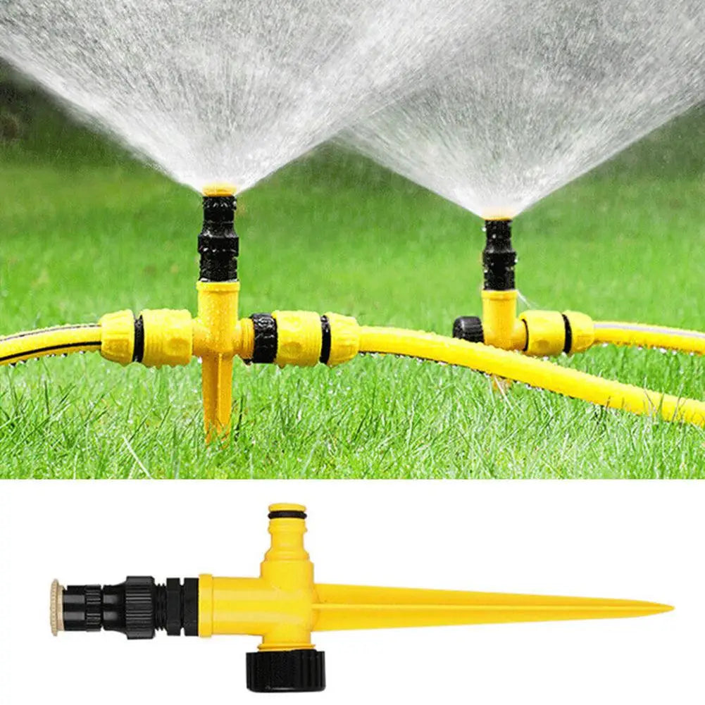 Garden Sprinkler 360° Rotation Irrigation Watering System Automatic Agriculture Lawn Farm Greenhouse Plant Watering Sprinkler