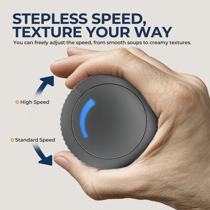 Hand Immersion Blender Powerful 4-in-1 Stainless Steel Stick Food Mixer 700ml Mixing Beaker 500ml Processor Whisk