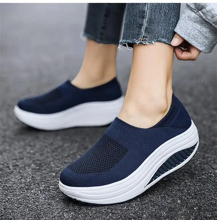 2024 Sneakers Shoes Women Footwear Platform Sneakers Trainers Shoes Ladies Loafers Chunky Sneakers Slip On Mujer Shoes Woman