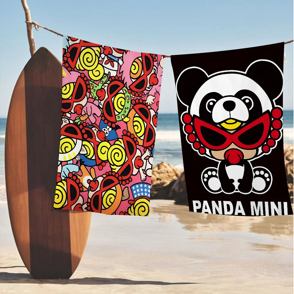 Japan Fashion H-Hysteric M-Mini Cartoon Beach Towel Cute Kawaii Room Decor Bath Girls Children Hand Towels For Bathroom Shower