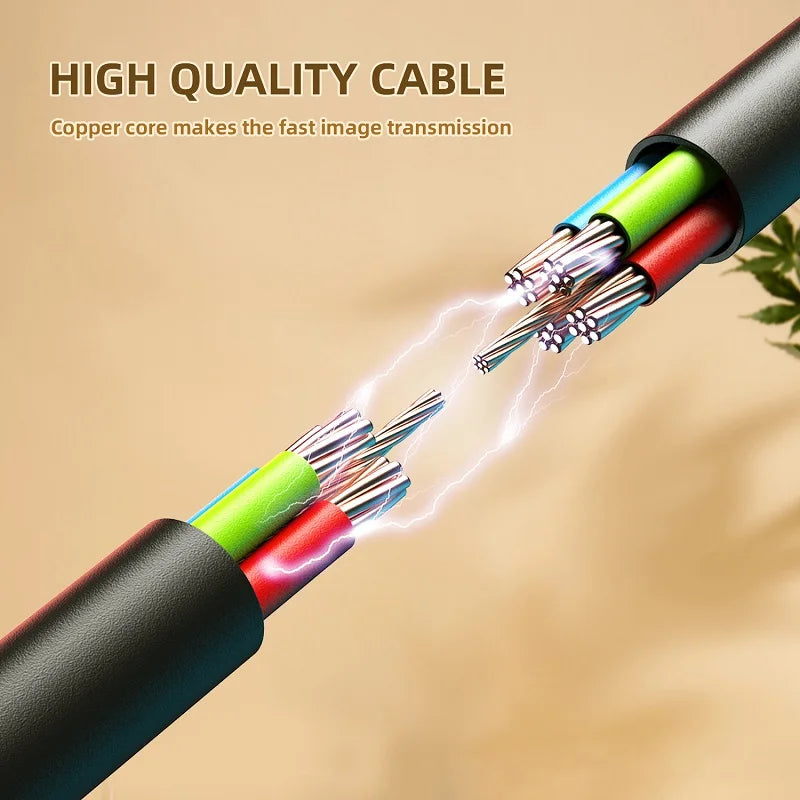 ENWOR Industrial Endoscope Camera IP67 Waterproof 5.5mm 7mm 3IN1 For Android Phones PC USB Endoscope Camera 6LEDs Adjustable