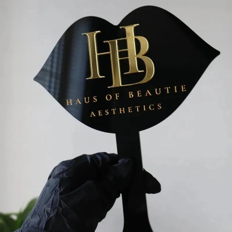 Lash Artist Social Media Face Prop  Personalised  Aesthetics Sign  Lash Sign  Salon Decor