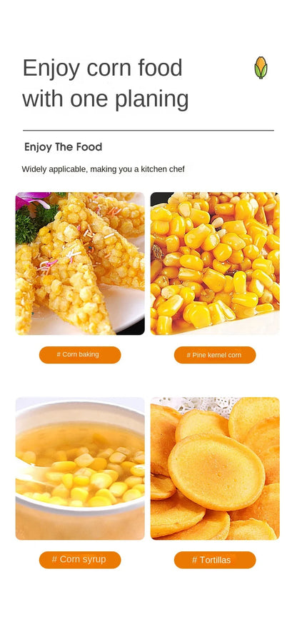 Stainless Steel Corn Peeler Corn Thresher Easy Peel Corn Stripper Handle Corn Knives Peeler Kitchen Fruit and Vegetable Tools