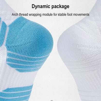 Professional Sports Socks Training Athletic Socks Basketball Crew Socks Cotton Moisture Wicking Socks For Men Women Gifts