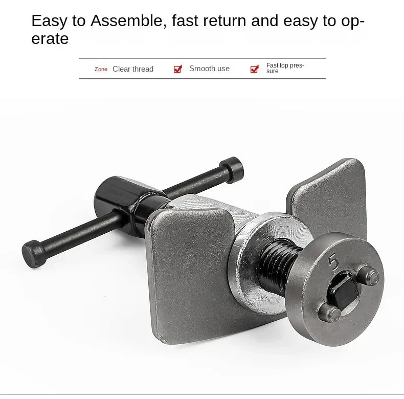 3/5 Pieces Car Disc Brake Pad Caliper Disc Wheel Cylinder Adjustment Set Replacement Brake Pad Disassembly Brake Separator Parts