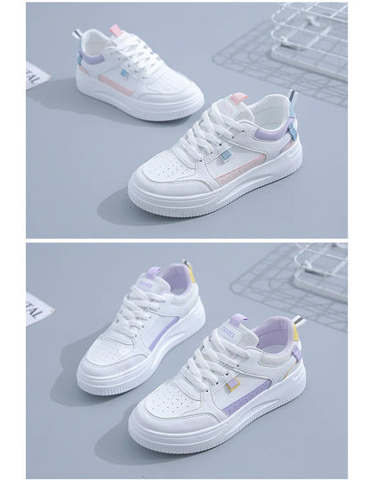 Fashion Women's Sneakers Platform Sports Shoes White running Sneakers Chunky Sneakers Shoes Tennis Female Basket