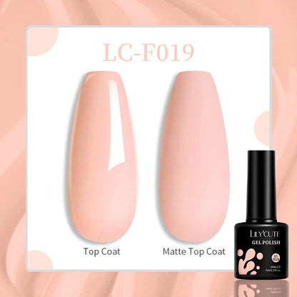 LILYCUTE 7ML Soft Gel Tip Adhesive Glue For False Tips Extend Press On Nails Nail Art Long Lasting Soak Off UV Gel Nail Polish