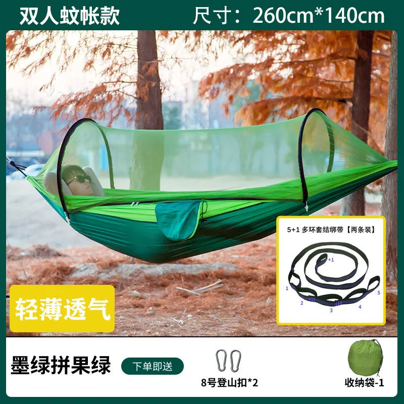 Camping Hammock Tent - Hammock for Camping - Portable Travel Hammock - Versatile Camping - Accessories for Camping
