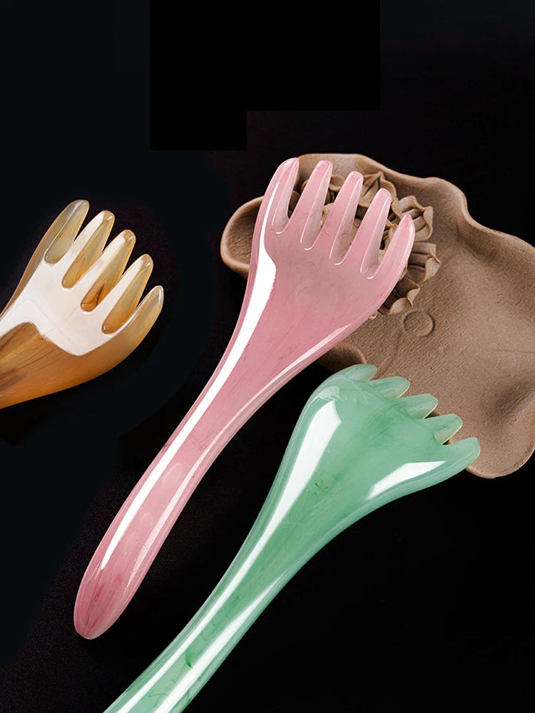 4 PCS Scalp Back Massager Head Scratcher Protable SPA Head Massager for Deep Relaxation Can Be Used on Every Part of The Body