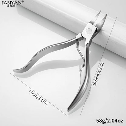 Stainless Steel Nail Scissors Dead Skin Cuticle Remover Nail Clippers Ingrown Toenail Foot Care Tool Eagle Beak Plier