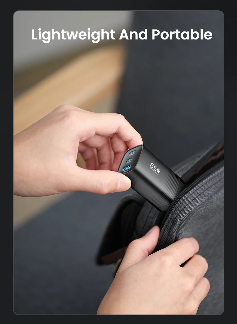 65W GaN USB Type C Fast Charger For Laptop PPS 45W PD QC 3.0 Quick Charge For iPhone 14 13  Samsung Xiaomi Realme Phone Charger