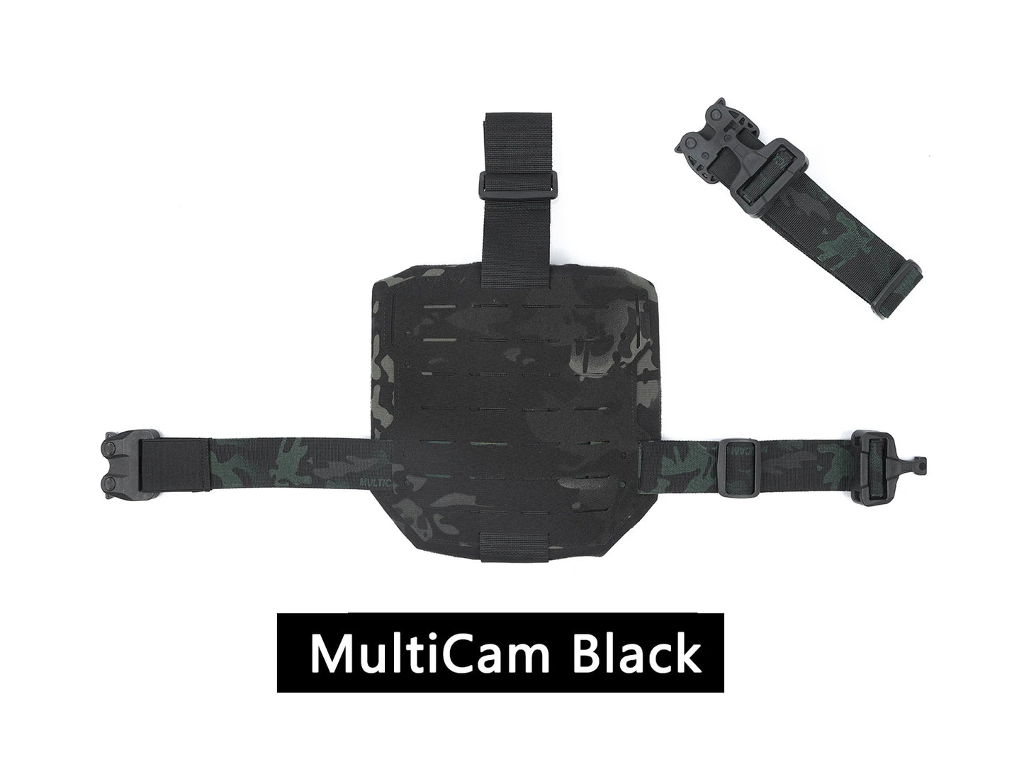 Tactical Leg Holster Magazine Pouch Hunting Airsoft Plate Carrier Molle Drop Platform Thigh Protector Glock Camping Outdoor Spor