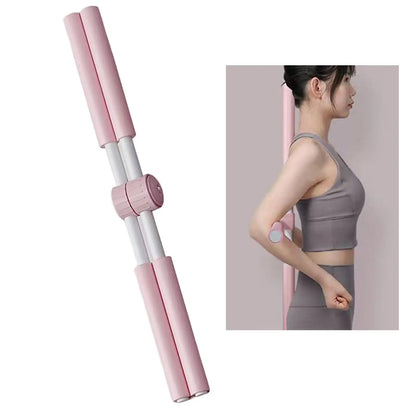 Posture Corrector Shoulder Neck Humpback Corrector Stick Stretching Tool Humpback Correction Stick Retractable Design for Women