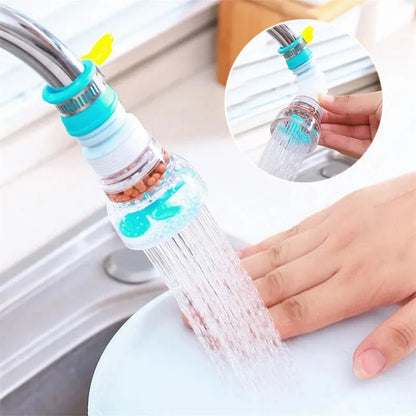 Kitchen Anti-Splashing Faucet Can Rotate Extend The Filter Home Universal Water Faucet Multifunction Wash Basin Shower Faucet