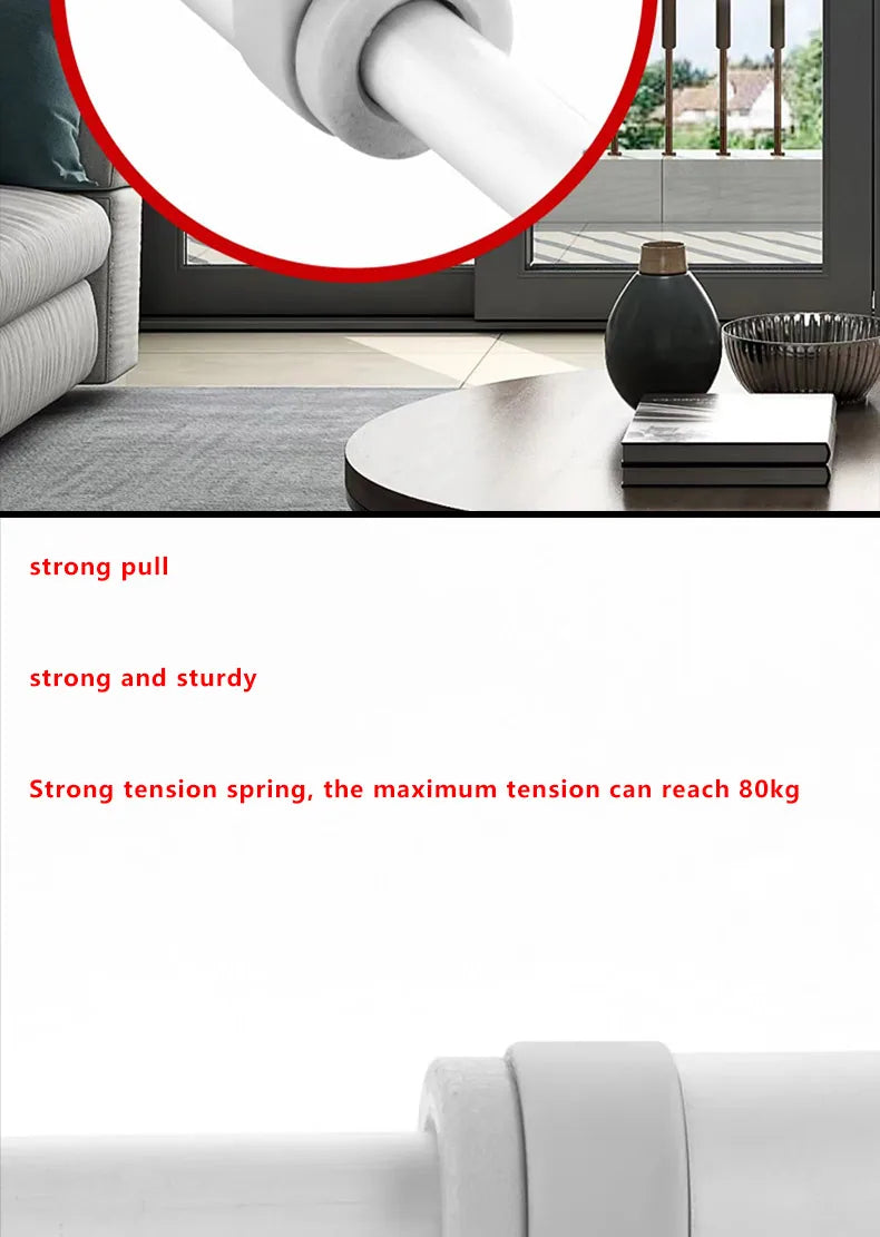 Sliding Door Buffer Automatic Door Closer Aluminum Alloy Wooden Door Screen Window Door Pneumatic Household Door Closer 80kg