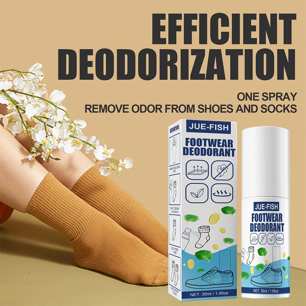Shoe Deodorizer Spray Shoe Socks Foot Deodorant Odor Spray Shoe Freshener perfume