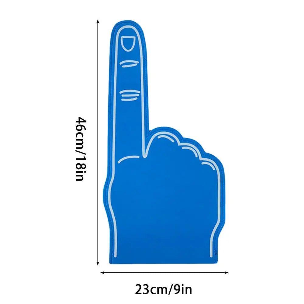 Foam Finger Universal Large Foam Hand Sports Cheerleading Props Sports Favors Cheering Palm Party Props Finger for Sports Events