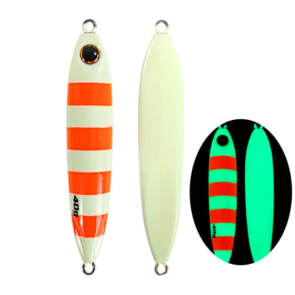 JIGGING PRO 40g 60g Slow Blatt Cast Slim Shore Jigging Lure Long Cast Metal Jig Fishing Bait