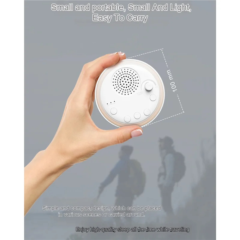 ABGI-Intelligent White Noise Breathing White Noise Machine High Quality Light Sleep Device Baby Soothing Device Sleep Music