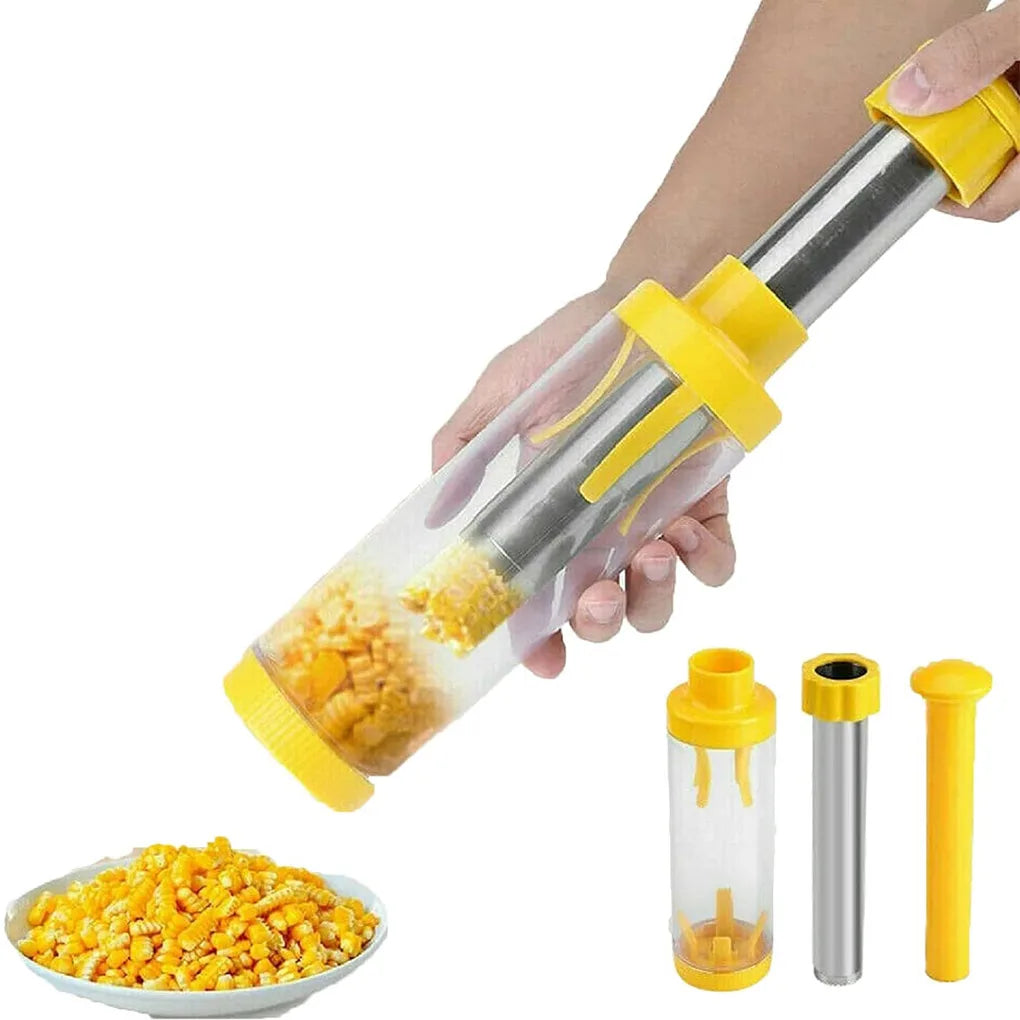 Stainless Steel Corn Stripper Corns Threshing Corn Thresher Stripper Peeler Corn Kerneler Peeler Fruit Vegetable Kitchen Gadgets