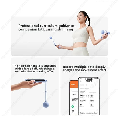 Xiaomi Mijia Smart Skipping Jump Rope 2 Digital Counter Adjustable Calorie Calculation Sport Fitness Exercise Lose Weight