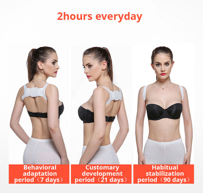 Adjustable Posture Corrector Back Support Shoulder Belt Rectify Straighten Correction Spine Corrector Health Postural Fixer Tap