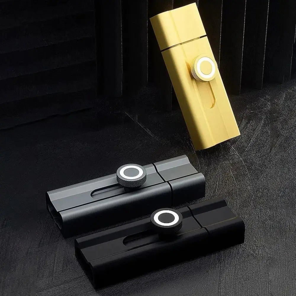 Durable Anti-theft Luminous Door Buckle No Punching Security Sliding Door Bolt Aluminum Alloy Door Catch Furniture Hardware