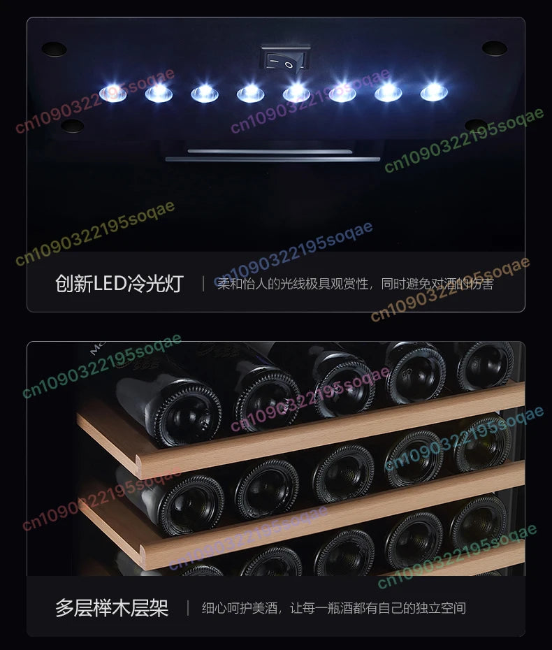 Embedded Wine Cabinet Household Small Refrigerator Constant Temperature Refrigerated Cabinet Drinks Ice Bar