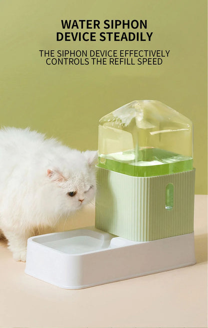 Automatic Pet Feeder 3.5L Large Capacity Pets Feeding Bowls Cat Water Dispenser Dog Food Feeder Drinking Fountain Feeding Bowl