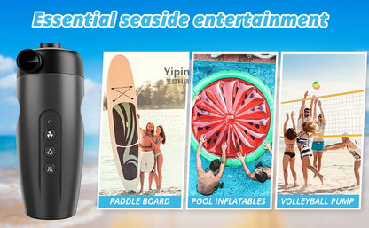 Electric Air Pumps Wireless Inflator Plastic Rechargeable for Camping Gear Paddle Board Pool Toys Tire Quick Inflation