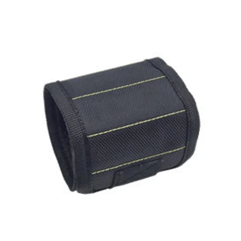 Magnetic Wristband Three Rows of Six Magnets for Holding Screws,Drilling Bits,Nails,Wrist Tool Holder Belts with Strong Magnets