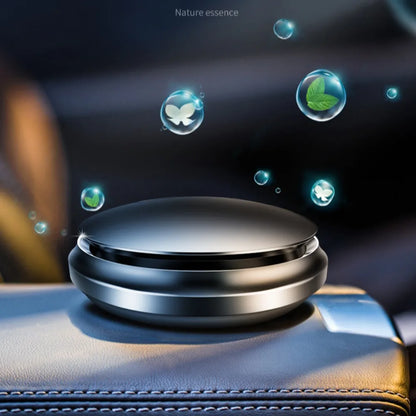 Portable Essential Oils Diffusers Eliminate Odor Car Aromatherapy Metal Base Purify Air Odor Eliminator Ornaments