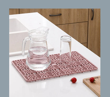 Sink Protectors for Kitchen Sink,Silicone Sink Mats for Bottom of Kitchen Sink Grid Accessory,Non-Slip Sink dish drying Mat