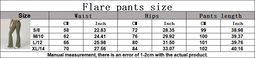 Yoga Pants Women Bell Bottoms High Waist Sport Flare Pants Gym Fitness Leggings Women Female Legging Tummy Control Running Tight