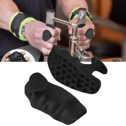 Workout Gym Gloves Silicone Palm Grips Crosstraining Palm Grip Hand Protection for Gymnastics Weightlifting Exercise