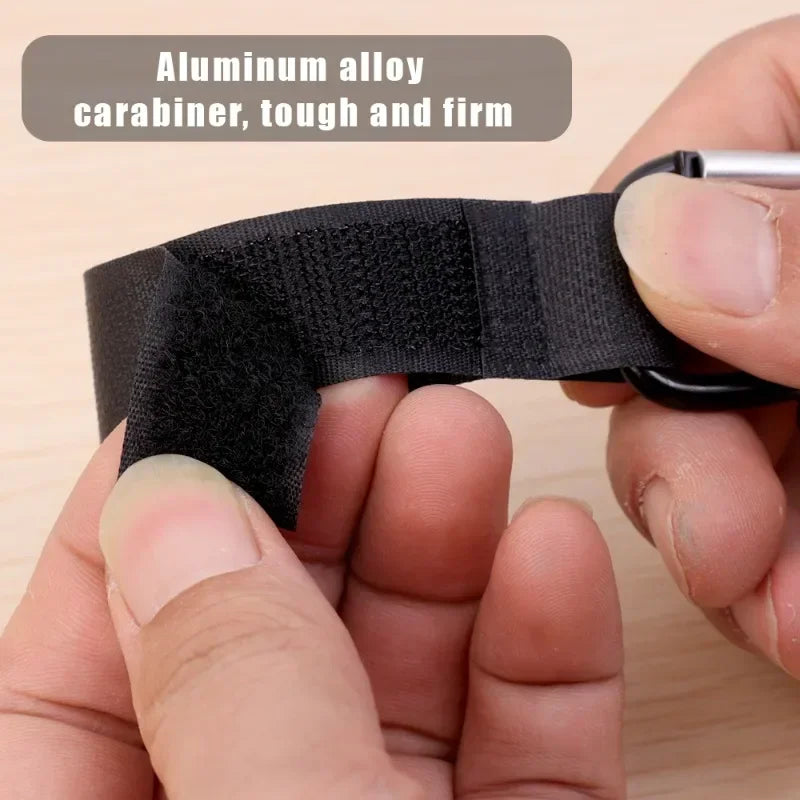 2/1pcs Baby Stroller Hook Clip Aluminum Alloy Carabiner Cart Organizer Diaper Bag Shopping Pram Hook Hanger Stroller Accessories