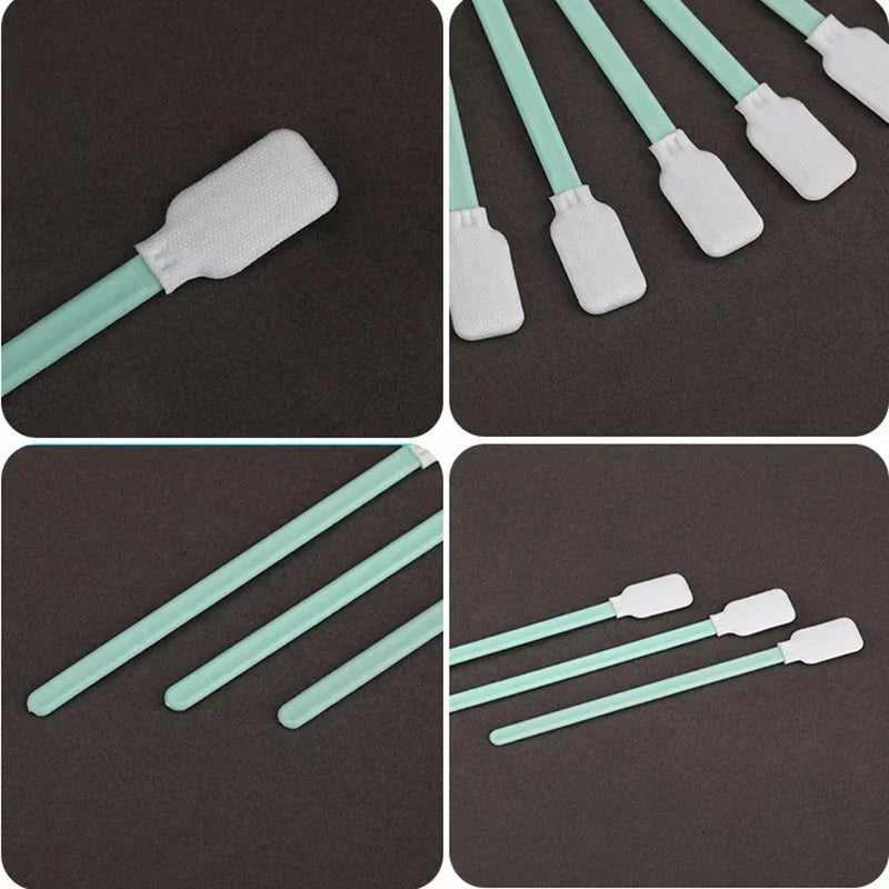 50PCS Cleaning Sponge Cloth Swabs Polyester Fibre Single Side Double Layer Cloth Swabs Car Cleaning and Maintenance Tools