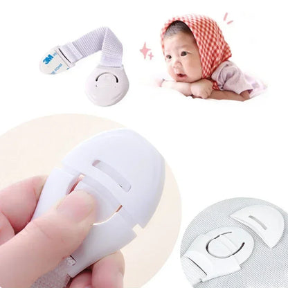 10pcs Child Safety Cabinet Lock Baby Proof Security Protector Drawer Door Cabinet Lock Plastic Protection Kids Safety Door Lock