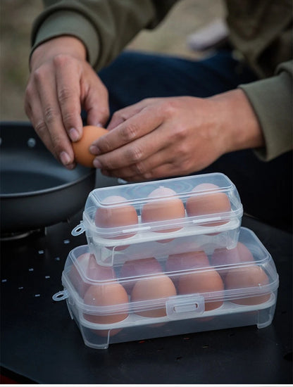 Egg Storage Box With Lid Kitchen Refrigerator Egg Box Egg Drop Rack Egg Storage Box Fridge Egg Organizer 3/4/8 Grid Egg Tray