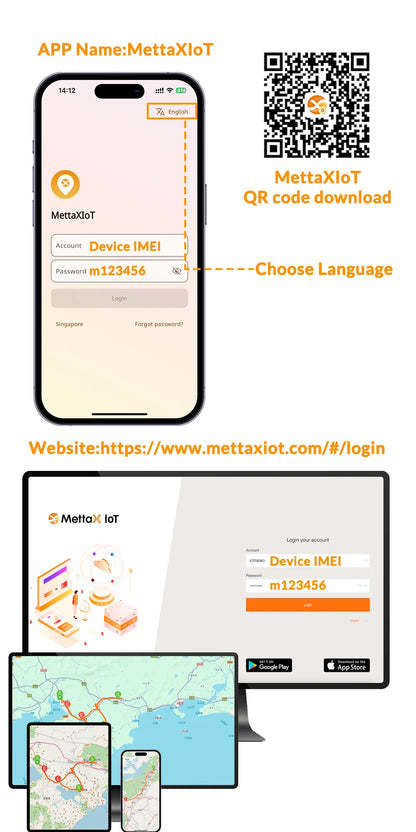 GPS Tracker Vehicle GPS Tracking Device for Car Motorcycle Mini GPS GSM ACC Alerts with Free Tracking APP Web with Relay SOS Mic